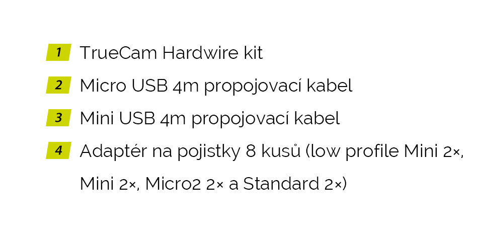 TrueCam Hardwire kit 